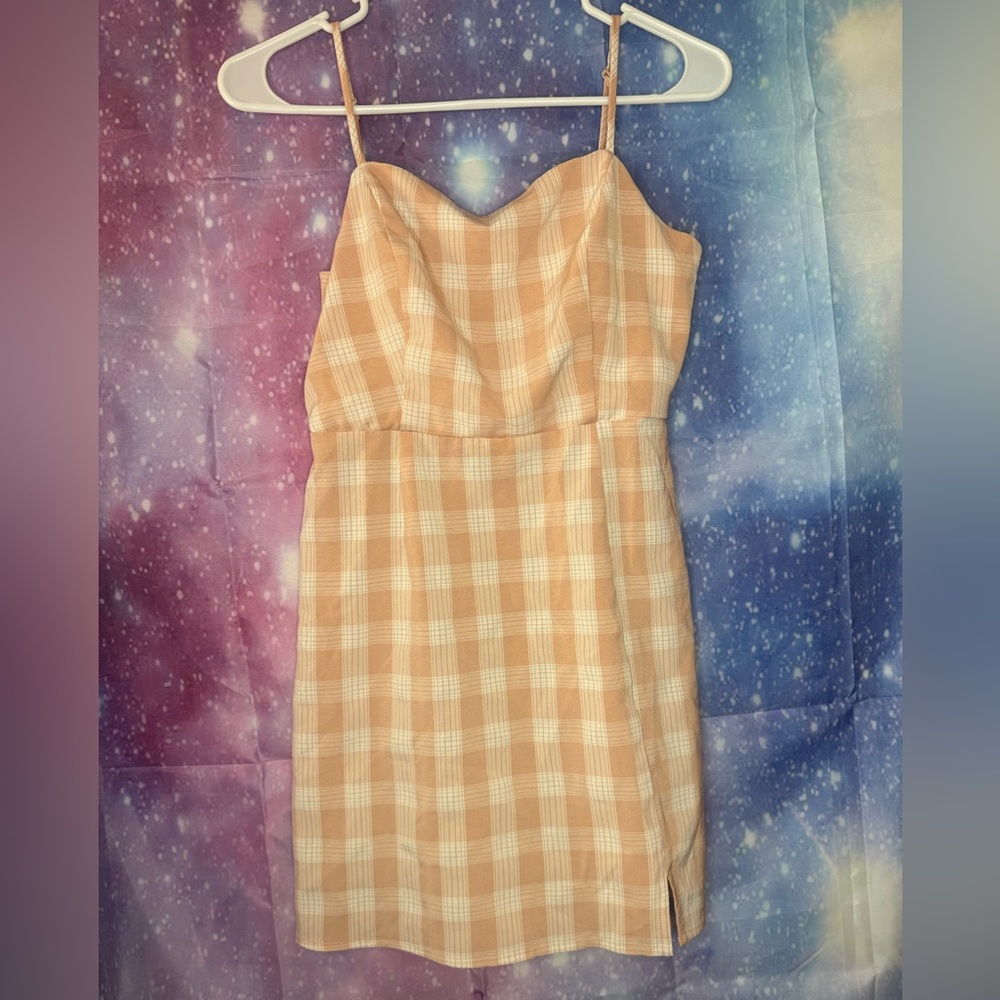 BP gingham print dress 🛍